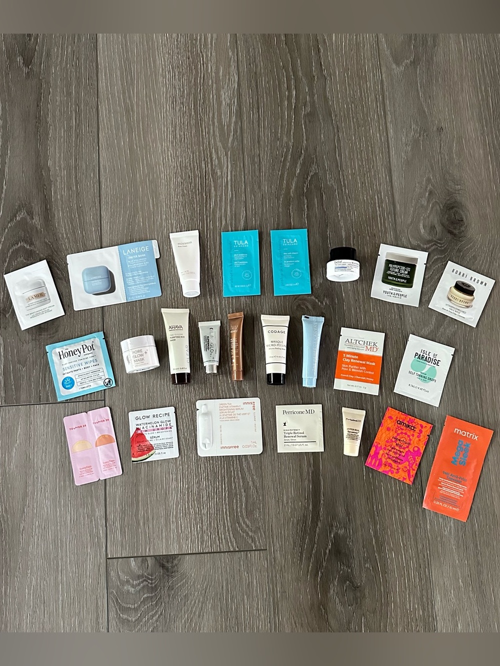 Skin, Body, & Hair Sample Product Bundle